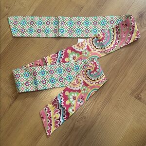 NWT Vera Bradley Colorful Paisley sash
